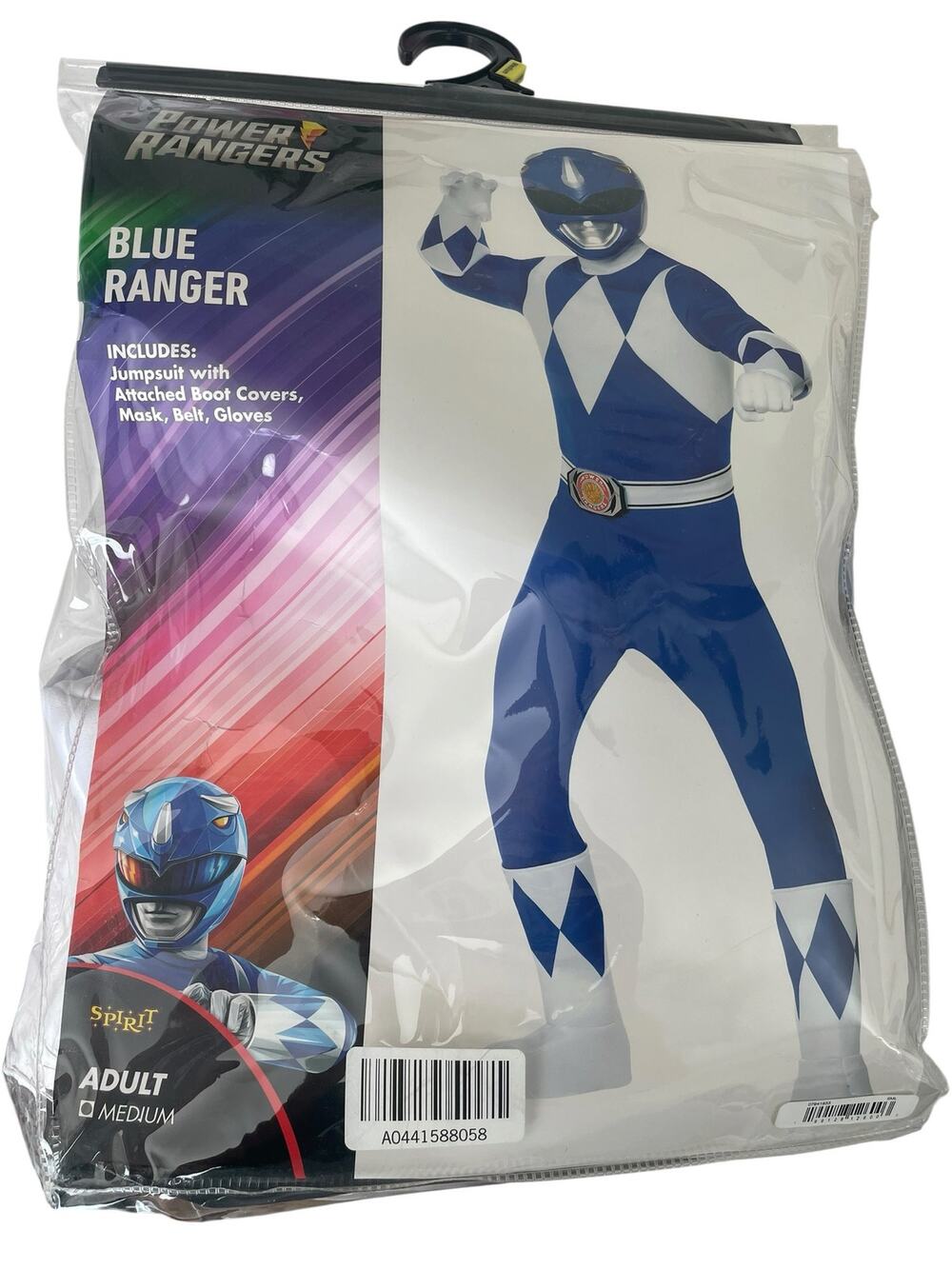Power Rangers Blue Ranger Adult Costume - Spirit Halloween Medium